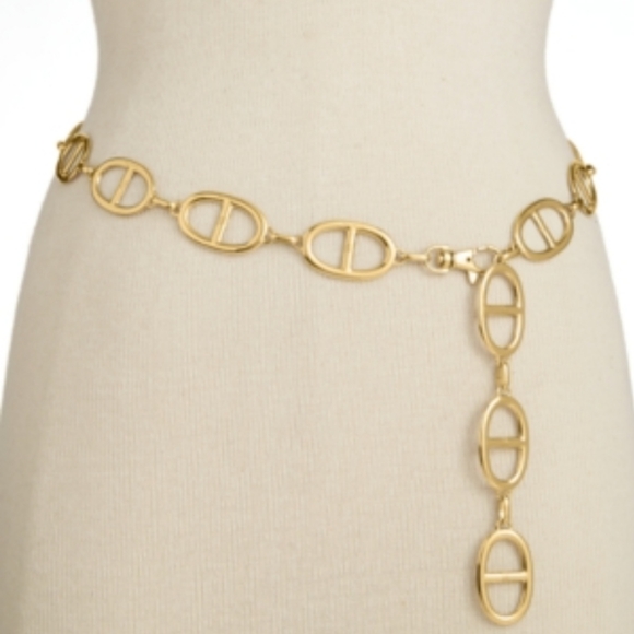 Michael Kors Accessories - Michael Kors Gold Chain Belt